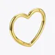 ENFASHION – Bracelets en forme de cœur pour femmes accessoires Bracelets en laiton de couleur or