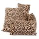 New Animal Design Pattern Safari Africa Brown Cheetah Soft Faux Fur Fabric Cushion & Cover - 4 Sizes Available - Cushion Cover Only