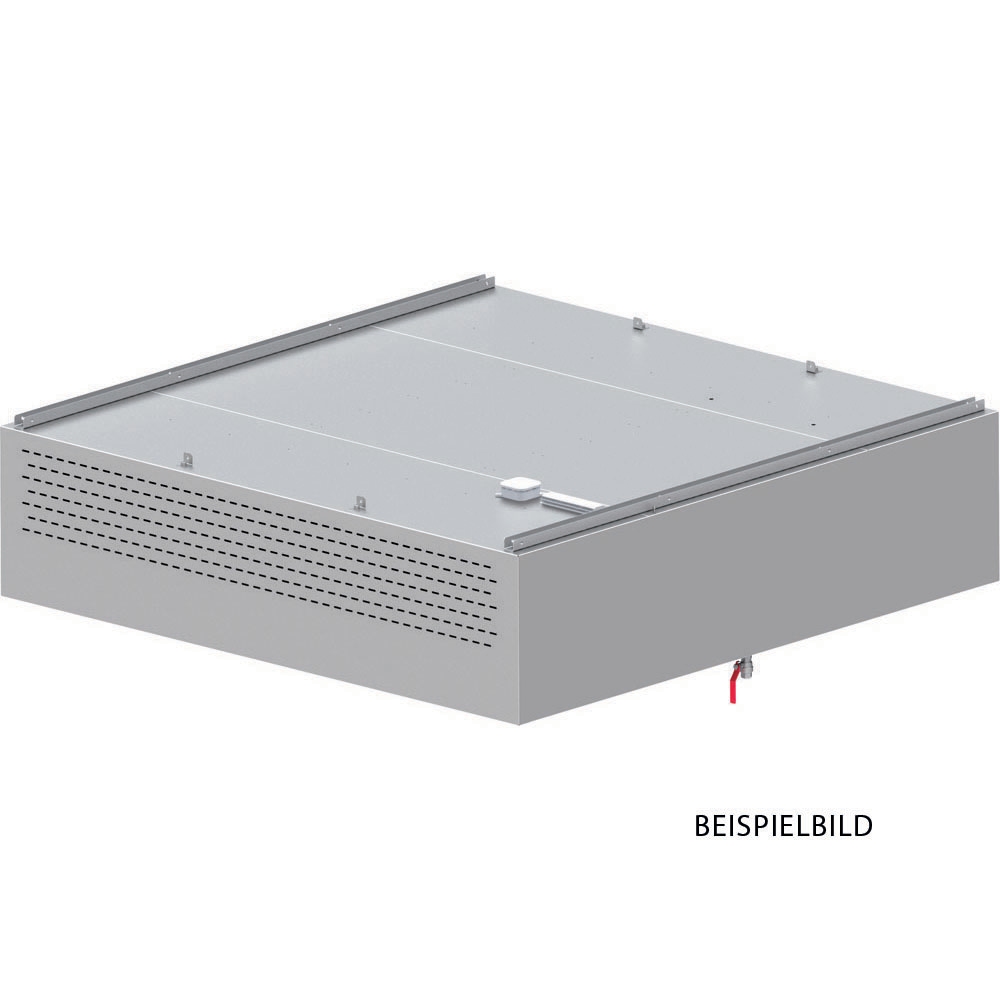 Stalgast Induktions-Deckenhaube mit Kompensation "Basic Line", Kastenform 4900 mm x 2000 mm mit Flammschutzfilter Typ B Image