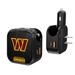 Washington Commanders Team Logo Dual Port USB Car & Home Charger