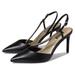Nine West Shoes | Nine West Gisha Heels In Black | Color: Black/Gold | Size: Various