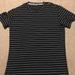 Lululemon Athletica Shirts | Lululemon Mens Large Black/White T Shirt Striped | Color: Black/White | Size: L