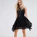 Free People Dresses | Free People Just Like Honey Lace Dress, Size 12. | Color: Black | Size: 12