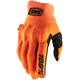 100% Cognito Bicycle Gloves, orange, Size L
