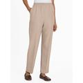 Blair Women's Alfred Dunner® Classic Pull-On Pants - Tan - 8 - Misses