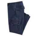 Blair JohnBlairFlex Relaxed-Fit 7-Pocket Cargo Pants - Denim - 44 - Medium