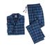 Blair Men's John Blair Flannel Sleep Pants Set - Blue - XL