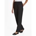 Blair Women's Alfred Dunner® Classic Pull-On Pants - Black - 10P - Petite