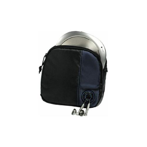 Hama - cd Player Bag for Player and 3 CDs, black/blue