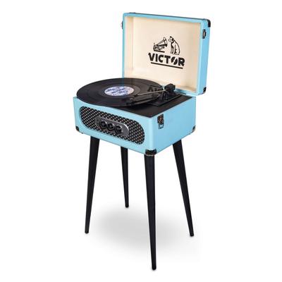 Victor Andover 5-in-1 Music Center with Chair-Height Legs and Bluetooth Function