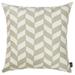 18"x18"Gray Olive Towers Decorative Throw Pillow Cover Printed