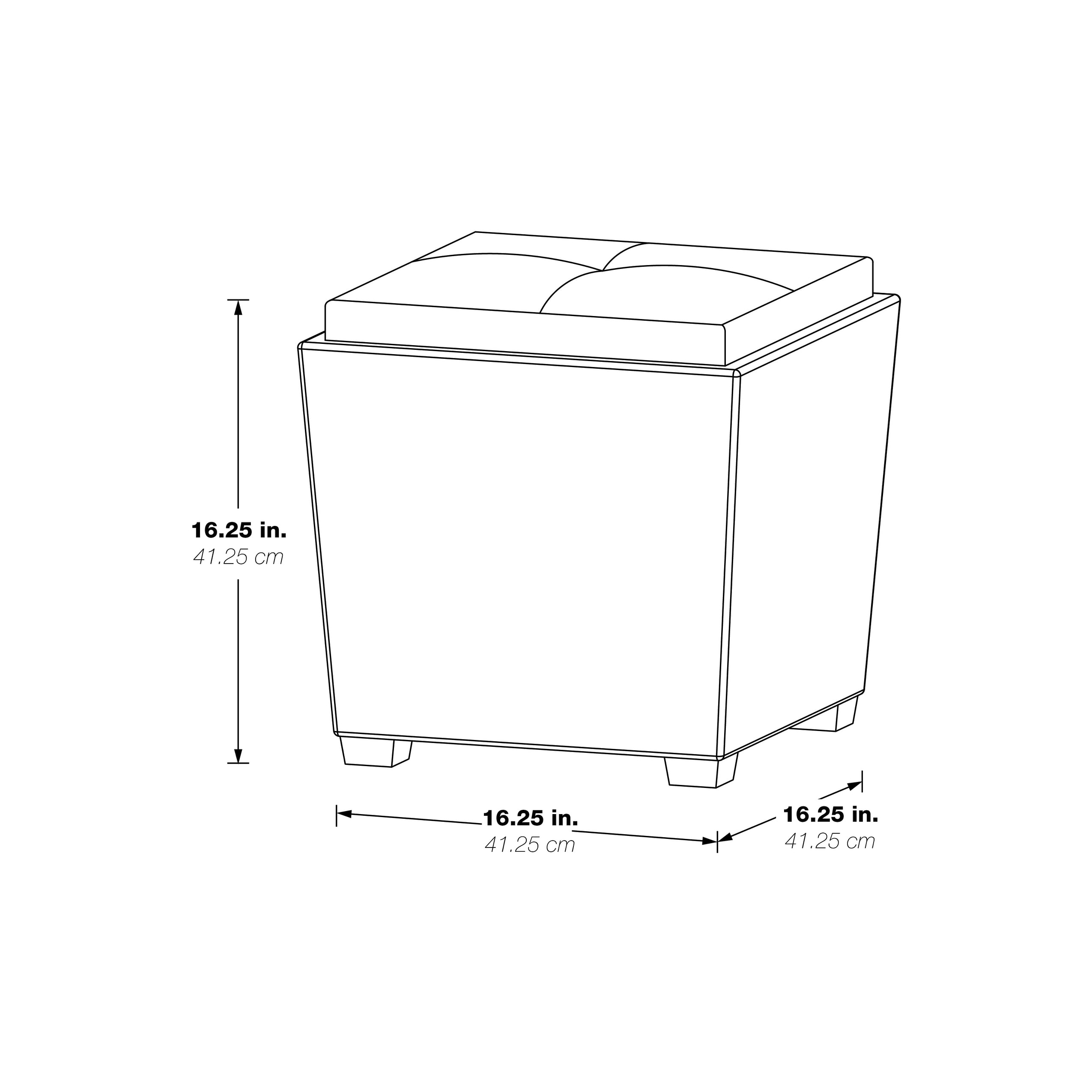 Rockford Storage Ottoman