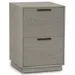 Copeland Furniture Linear Office Storage Narrow Rolling File - 4-LIN-20-77