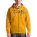 Men's Antigua Gold Pittsburgh Pirates Team Logo Victory Full-Zip Hoodie