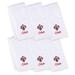 Infant Davidson Wildcats Personalized Burp Cloth 6-Pack