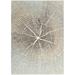 Gray 72 x 48 x 0.5 in Area Rug - Orren Ellis Gabriele Contemporary Modern Teal Area Rug Polyester | 72 H x 48 W x 0.5 D in | Wayfair
