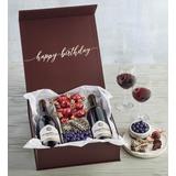 Elegant Birthday Wine Gift, Assorted Foods, Gifts by Harry & David