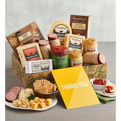 "Thank You" Meat And Cheese Gift Box, Assorted Foods, Gifts by Harry & David