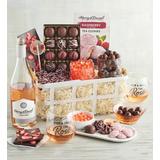 "Stop And Smell The Rosé" Wine Gift Basket, Assorted Foods, Gifts by Harry & David