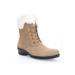 Women's Propet Winslow Suede Bootie by Propet in Latte (Size 10 M)