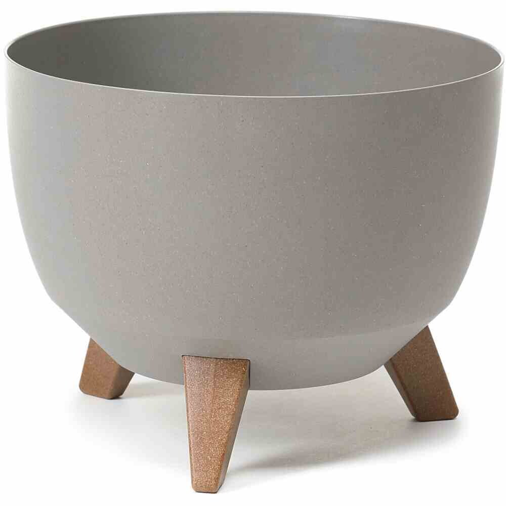 SIENA GARDEN ECO Gefäß OSLO grau 29 cm M82585 Image