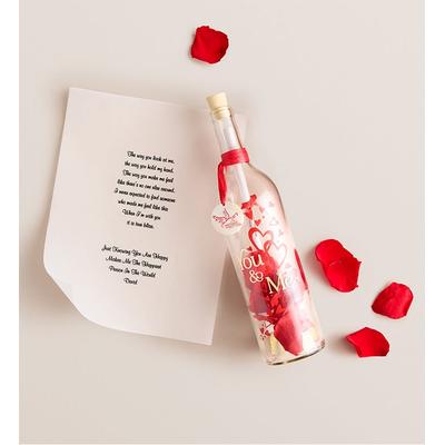 1-800-Flowers Everyday Gift Delivery Message In A Bottle 'You & Me' W/ Chocolate New Love | Happiness Delivered To Their Door