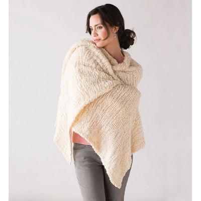 1-800-Flowers Apparel Accessories Accessories Wraps Scarves Delivery The Giving Shawl w/ Pin - Cream