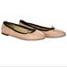 J. Crew Shoes | J Crew Women Evie Leather Ballerina Flats ,Sz 7,5 | Color: Pink | Size: 7.5