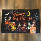 Disney Holiday | Disney Mickey And Friends Nwt Halloween Accent Rug | Color: Black/Orange | Size: Os
