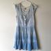 Free People Dresses | Free People Ombr Lace Dress | Color: Blue/White | Size: 6