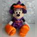 Disney Holiday | Disney Halloweenwitch Minnie Mouse Plush | Color: Orange/Purple | Size: Os