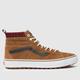 Vans sk8-hi mte-1 trainers in tan