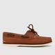 Timberland classic 2 eye boat shoes in tan