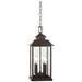 The Great Outdoors Miner's Loft 4-Light Bronze and Gold OD Hung Lantern