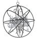 Maxim Orbit 6-Light 25" Wide Anthracite and Nickel Orb Pendant Light