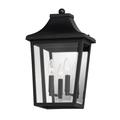 Maxim Lighting Sutton Place 17 Inch Tall 2 Light Outdoor Wall Light - 40231CLBK