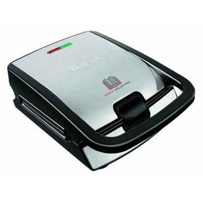 Sw 852D Waffeleisen Snack Collection Schwarz/Edelstahl - Tefal