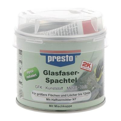 Presto - 601013 250 g 2K-Glasfaserspachtel lith® extra grau-grün