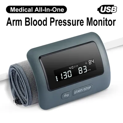 Tensiomètre médical au bras aste brassard de tensiomètre numérique sphygmomanomètre portable