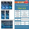 GELID Solutions-Tampon thermique en graisse de silicone GP-UlOscar 15W BrosThermal CPU GPU