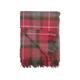 Super Soft Berry Plaid 100% Lambswool Throw