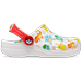 Crocs White / Multi Kids' Classic Pokemon Clog Shoes