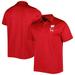 Men's Under Armour Red Wisconsin Badgers Static Performance Polo