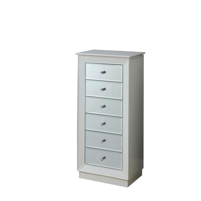 Jewelry Armoire by Acme in White