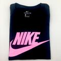Nike Shirts & Tops | Nike Girl’s Short Sleeve Active Tee Shirts Cotton Black Pink Size: S Girls Kids | Color: Black/Pink | Size: Sg