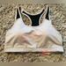 Nike Intimates & Sleepwear | Nike Dry Fit Sports Bra Sz L - Grey With Neon Orange Accent | Color: Gray/Orange | Size: L