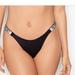 Victoria's Secret Intimates & Sleepwear | Bombshell Shine Strap Brazilian Panty New, Never Used | Color: Black/Gold | Size: M