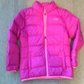 The North Face Jackets & Coats | Girls The North Face 550 Fill Puffer Jacket | Color: Pink/Purple | Size: Lg