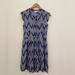 Anthropologie Dresses | Dress From Anthropologie. Blue And White Pattern. | Color: Blue/White | Size: M