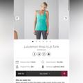 Lululemon Athletica Tops | Lululemon Wrap It Up Tank Xs Bali Breeze | Color: Blue | Size: Xs